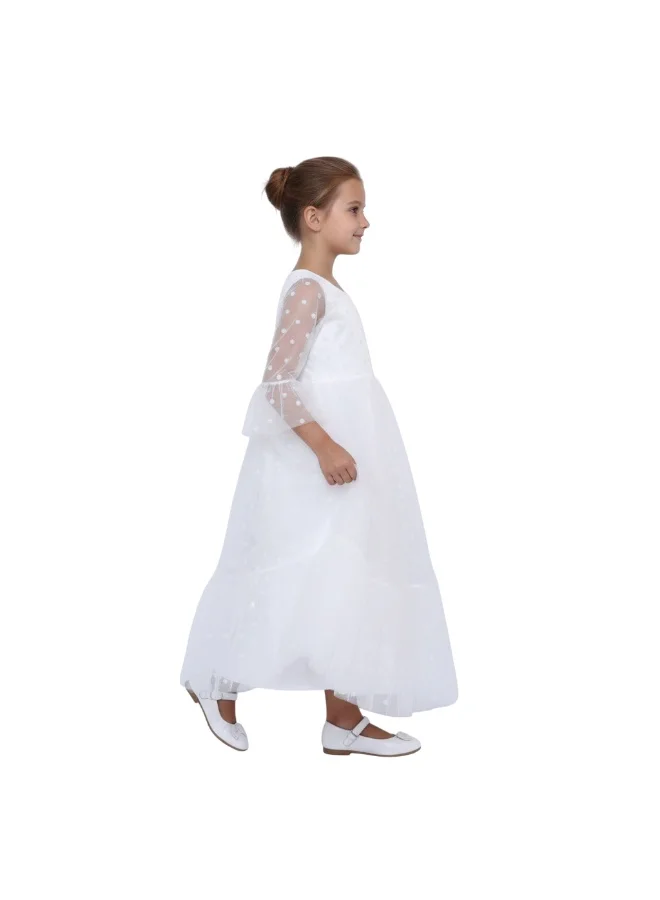 D'Daniela D'Daniela Polka Dot Tulle Dress